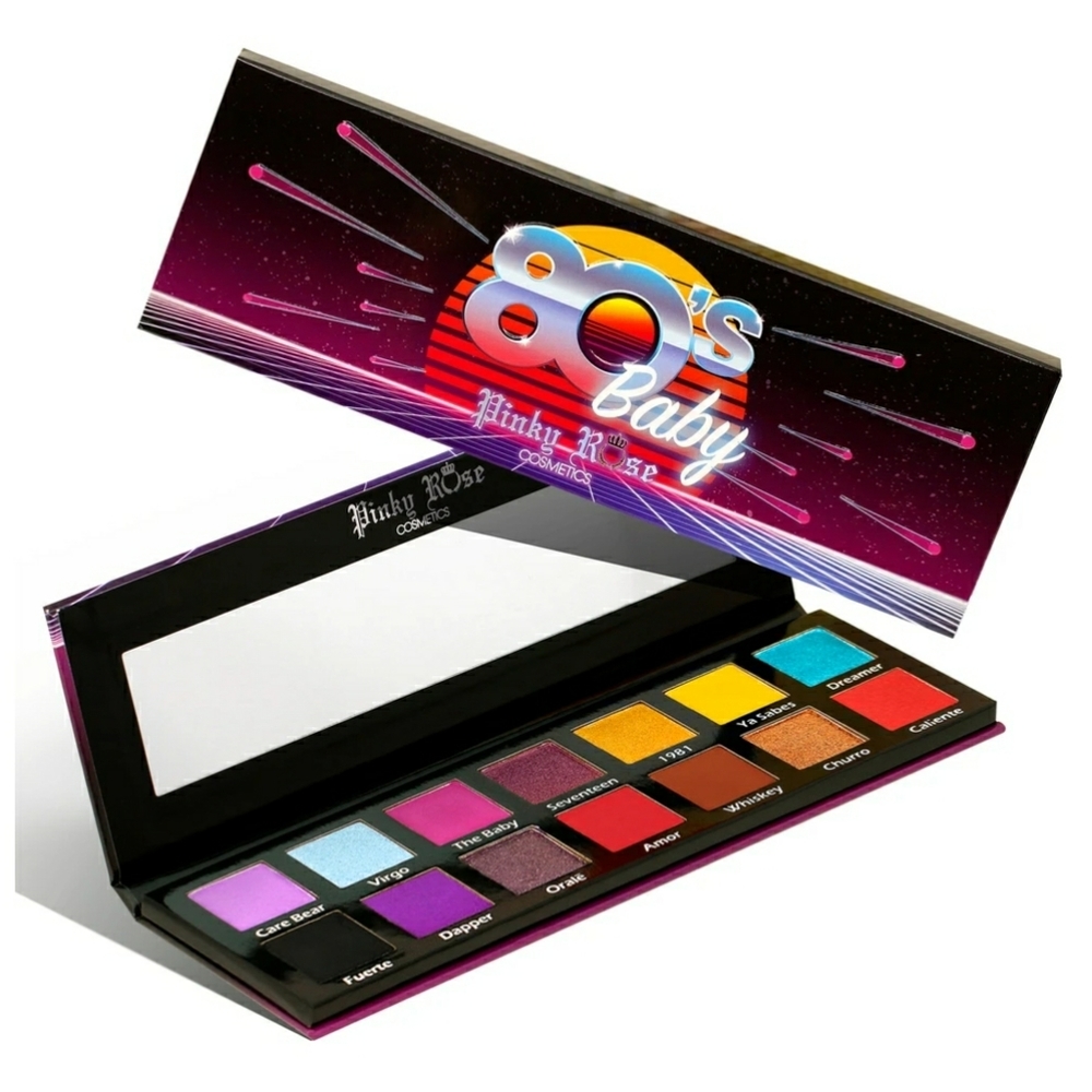 Pinky Rose 80s Baby eyeshadow palette